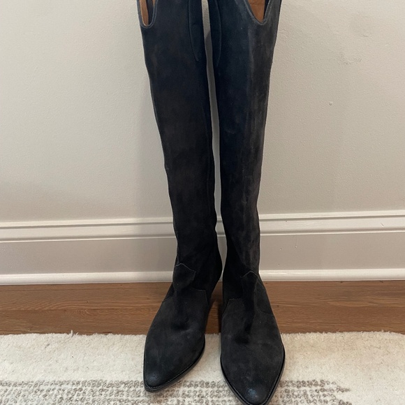 Isabel Marant Denvee Boot Faded Black - Picture 4 of 13